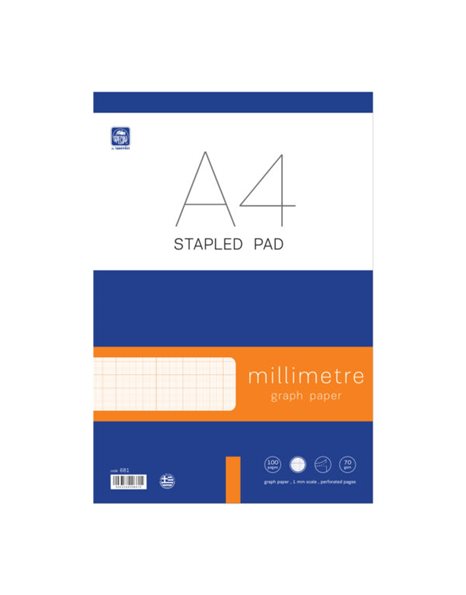 ΜΠΛΟΚ ΜΙΛΙΜΕΤΡΕ Α4 50φ (681)