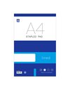 ΜΠΛΟΚ STAPLED PAD ΡΙΓΕ A4 ΠΕΡΦΟΡΕ 50φ (621Α)