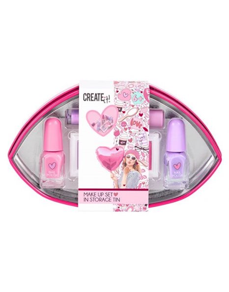 CREATE IT! MAKE UP SET IN STORAGE TIN