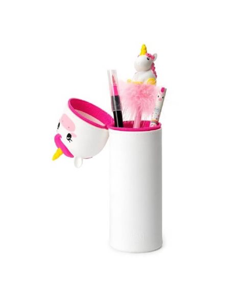 LEGAMI 2-IN-1 SOFT SILICONE PENCIL CASE KAWAII - UNICORN
