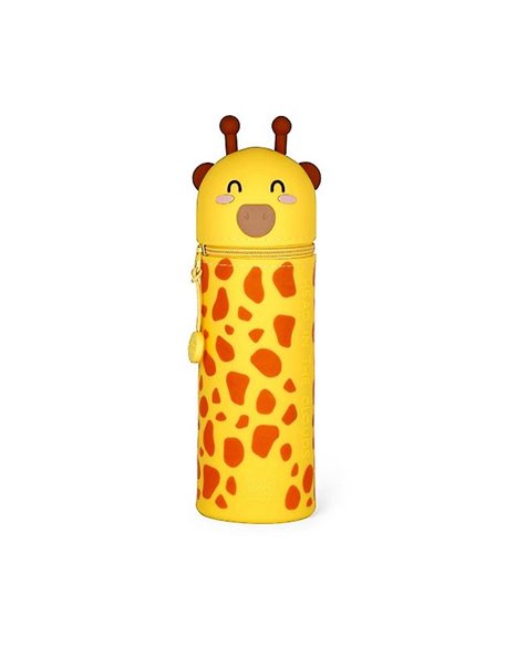 LEGAMI 2-IN-1 SOFT SILICONE PENCIL CASE KAWAII - GIRAFFE