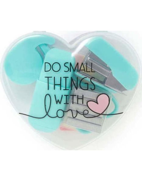 LEGAMI MINI STATIONERY SET HEART