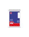 ΜΠΛΟΚ QUICK NOTES ΣΠΙΡΑΛ Νο1 ΡΙΓΕ 8,2x12 50φ (4615)