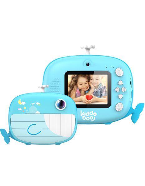 KIDDOBOO FOTOFUN 2 WHALE BLUE (KBP82BLU)