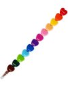 LEGAMI 12 STACKABLE CRAYONS DREAM IN COLOUR - HEART