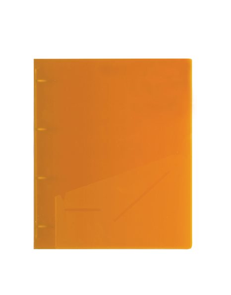 ΝΤΟΣΙΕ Α4 ΚΡΙΚΩΝ 4D ΡΑΧΗ 3cm ΠΟΡΤΟΚΑΛΙ (FP15143-06)