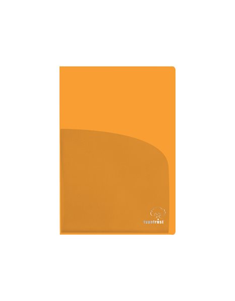 ΖΕΛΑΤΙΝΗ Α4 2ΦΥΛΛΗ ΜΕ ΘΗΚΗ ΠΟΡΤΟΚΑΛΙ (FP23000-06)