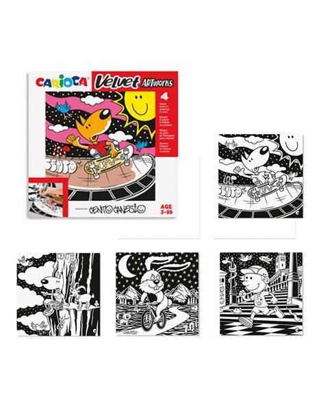 ΣΕΤ CARIOCA 43602 VELVET ART SPORT