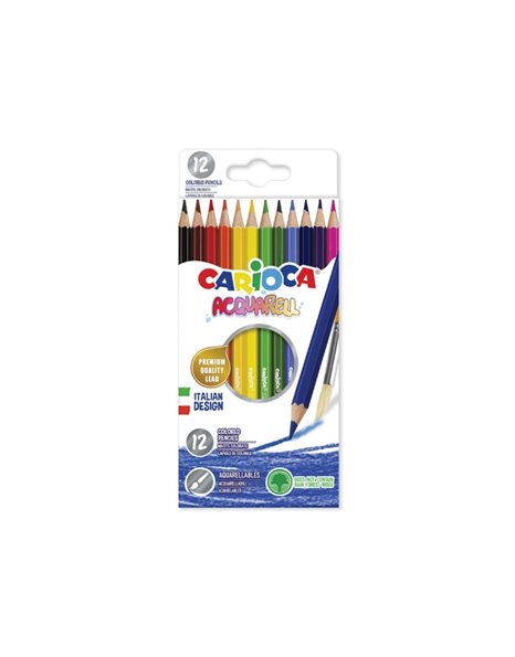 ΞΥΛΟΜΠΟΓΙΕΣ CARIOCA 42857 ACQUARELL 12τεμ.