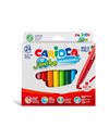MARKERS CARIOCA JUMBO/24 40570