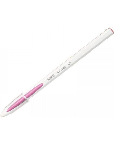 ΣΤΥΛΟ BIC CRISTAL UP FUN COLORS ΡΟΖ