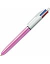 ΣΤΥΛΟ BIC 4 COLOURS SHINE 1,0 ΡΟΖ/ΧΡΥΣΟ