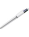 BIC PEN 4 COLOURS SHINE 1,0 SILVER
