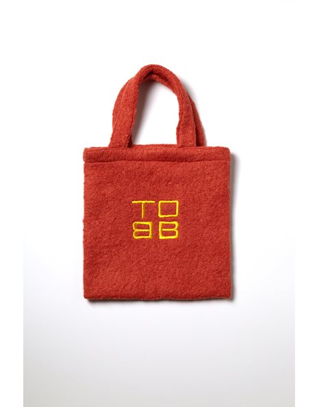 THE ORIGINAL BOOK BAG BOUCLE ORANGE
