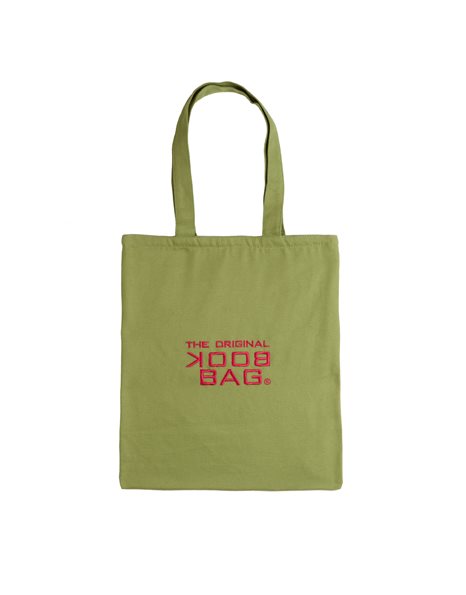 TOTE BAG THE ORIGINAL BOOK BAG COTTON GREEN
