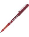 PILOT V-BALL LIQUID INK ROLLERBALL PEN 0.5 RED