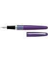PILOT MR3 MEDIUM RETRO POP FOUNTAIN PEN METALLIC VIOLET