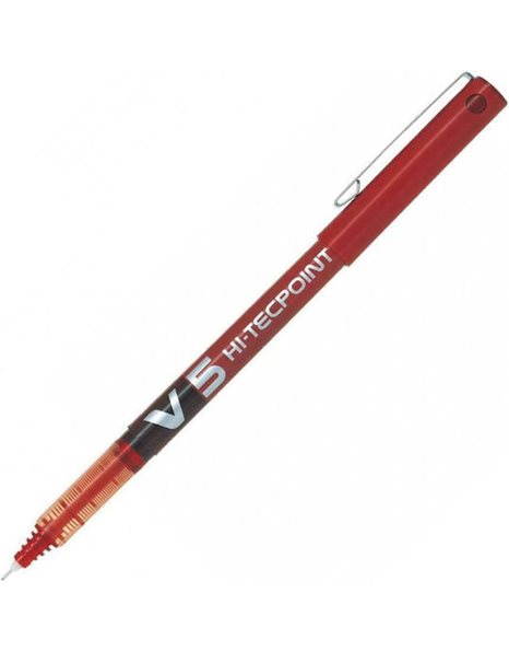 PILOT V-BALL LIQUID INK ROLLERBALL PEN 0.7 RED