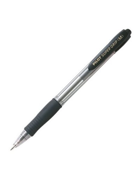 PILOT ΣΤΥΛΟ SUPER GRIP MEDIUM ΜΑΥΡΟ