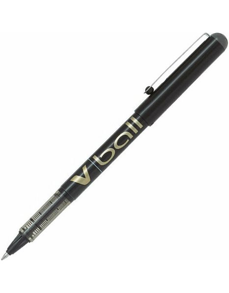 PILOT V-BALL LIQUID INK ROLLERBALL PEN 0.7 BLACK