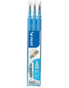 PILOT FRIXION BALL PEN REFILLS 0.7 LIGHT BLUE 3pcs
