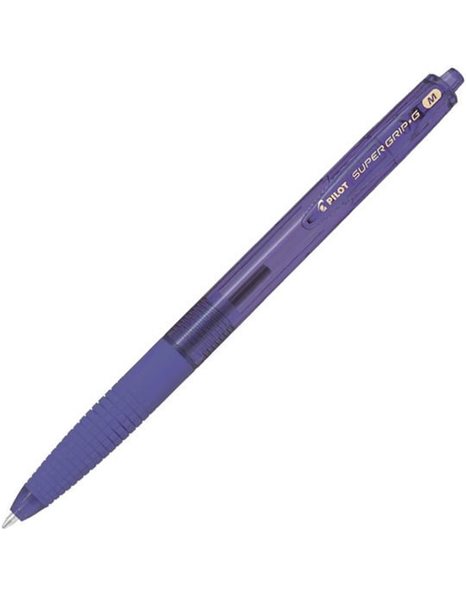 PILOT ΣΤΥΛΟ ΚΟΥΜΠΙ SUPER GRIP G MEDIUM ΜΩΒ