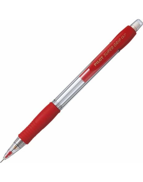 PILOT ΜΟΛΥΒΙ ΜΗΧΑΝΙΚΟ 0.7 SUPER GRIP H-187 ΚΟΚΚΙΝΟ