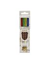 HARRY POTTER PEN - 4PK GEL - COLOURFUL CREST
