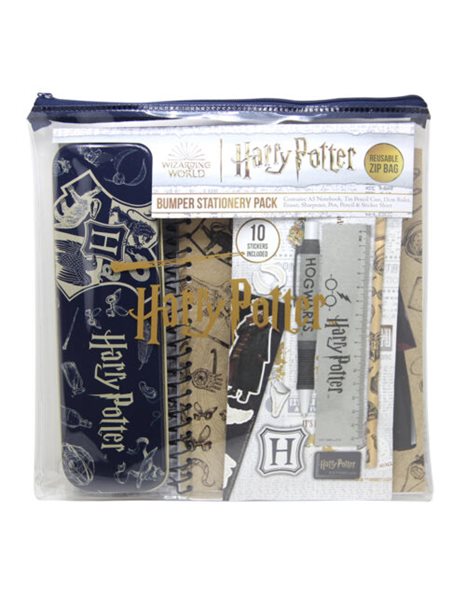 HARRY POTTER STATIONERY PACK- BUMPER- HOGWARTS WIZARD DYNAST