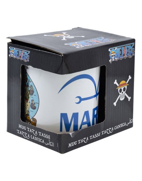 ONE PIECE MARINE CERAMIC MUG 11 OZ IN GIFT BOX