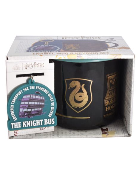 HARRY POTTER ENAMEL MUG & KEYRING