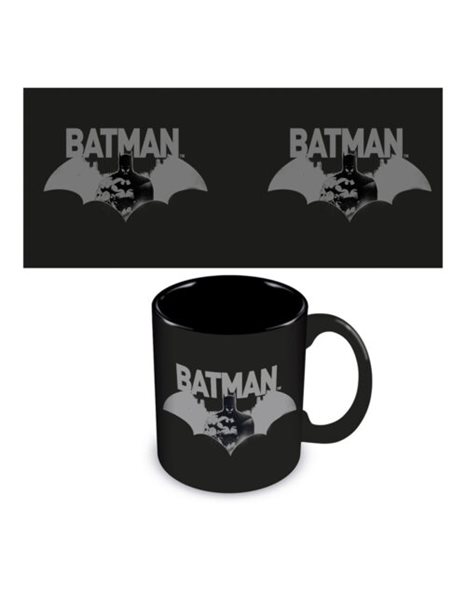 DC COMICS BATMAN (EMBLEM) BLACK MUG
