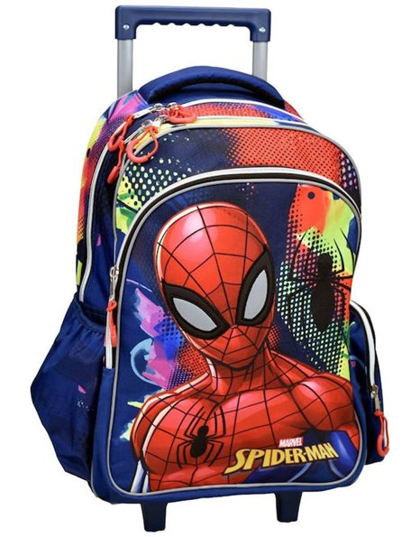 GIM TROLLEY BAG SPIDERMAN SILVER EYES