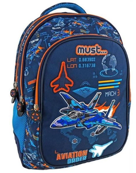 MUST ELEMENTARY BACKPACK 32x18x43 3 CASES AVIATION ORDER