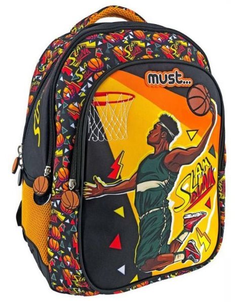 MUST ELEMENTARY BACKPACK 32x18x43 3 CASES SLAM DUNK