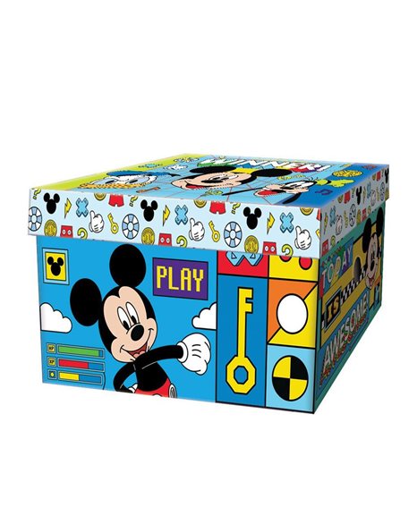ΚΟΥΤΙ ΑΠΟΘΗΚΕΥΣΗΣ ΑΠΟ ΧΑΡΤΟΝΙ 33x24x18 MICKEY