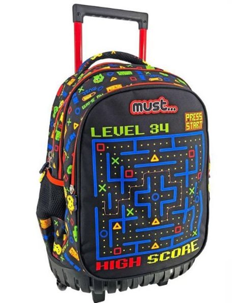 MUST ELEMENTARY TROLLEY BAG 34x20x44 3 CASES HIGH SCORE
