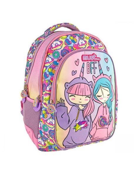 MUST ELEMENTARY BACKPACK 32x18x43 3 CASES BFF