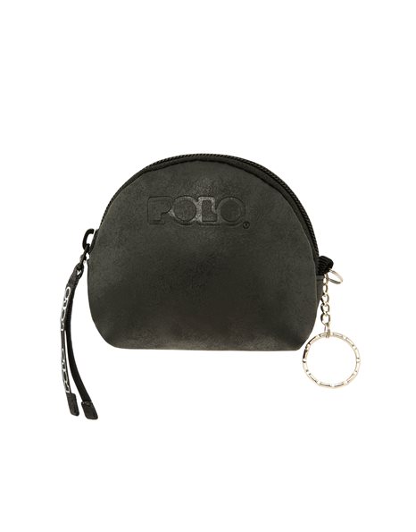 POLO MINI WALLET OVAL BLACK (938004-2000)
