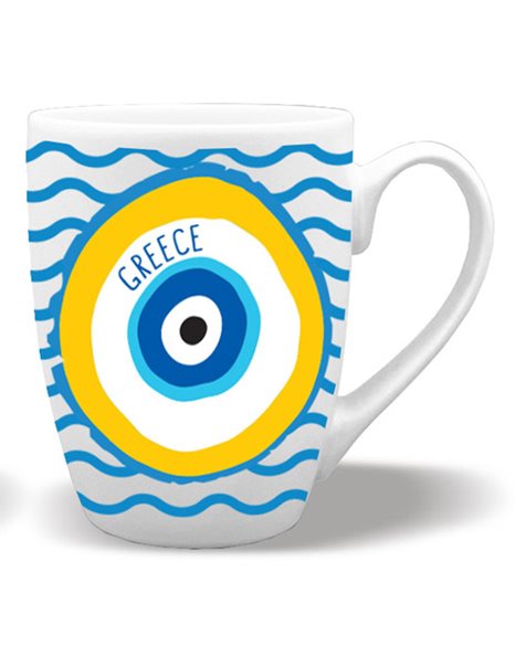 MUG GREECE - YELLOW EYE