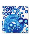 CERAMIC COASTER-CORK - SQUARE EYE GREECE 1
