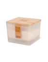 HEART & HOME BAMBOO CANDLE 210g "ORANGE ZEST & CLOVE OIL"