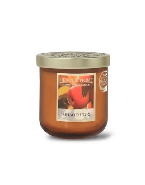HEART & HOME MEDIUM CANDLE "APPLE GARDEN"
