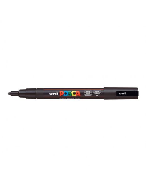 ΜΑΡΚΑΔΟΡΟΣ UNI POSCA PC-3M FINE BLACK