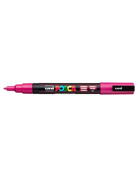 ΜΑΡΚΑΔΟΡΟΣ UNI POSCA PC-3M FINE FUCHSIA