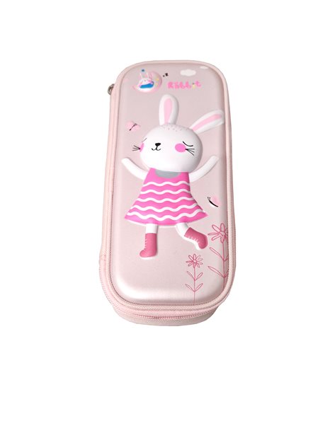 DOUBLE DECKER 3D SQUARE PENCIL CASE RABBIT