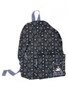 ROUND BACKPACK BLACK PATTERN KUROMI
