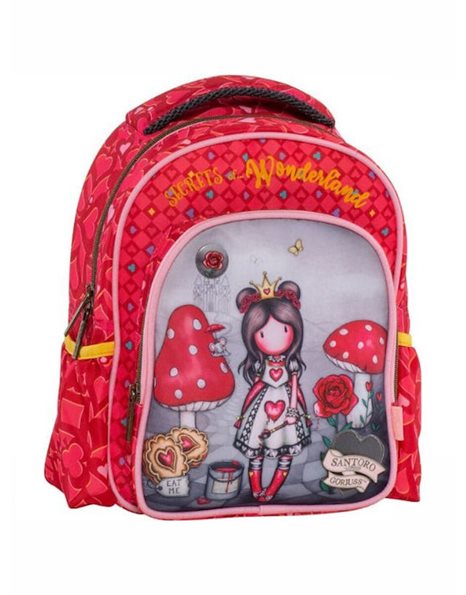 KINDERGARTEN BACKPACK RED GORJUSS