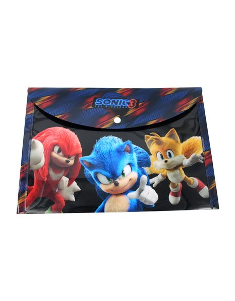 GIM ΦΑΚΕΛΟΣ ΚΟΥΜΠΙ PP SONIC 3 THE HEDGEHOG