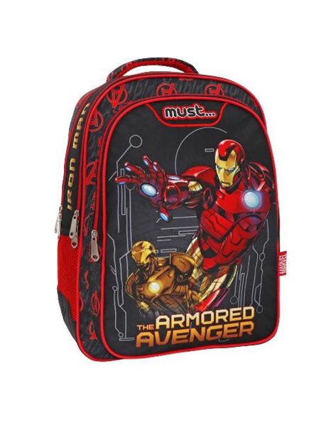 MUST ELEMENTARY BACKPACK 32x18x43 3 CASES THE ARMORED AVENGERS